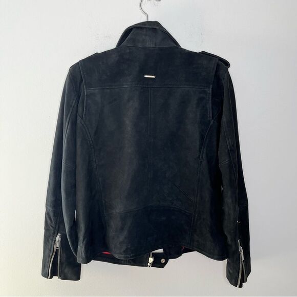 Deadwood River Suede Motorcycle Jacket 42 - Picture 6 of 8